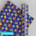 Pokemon 2m Roll Wrapping Paper