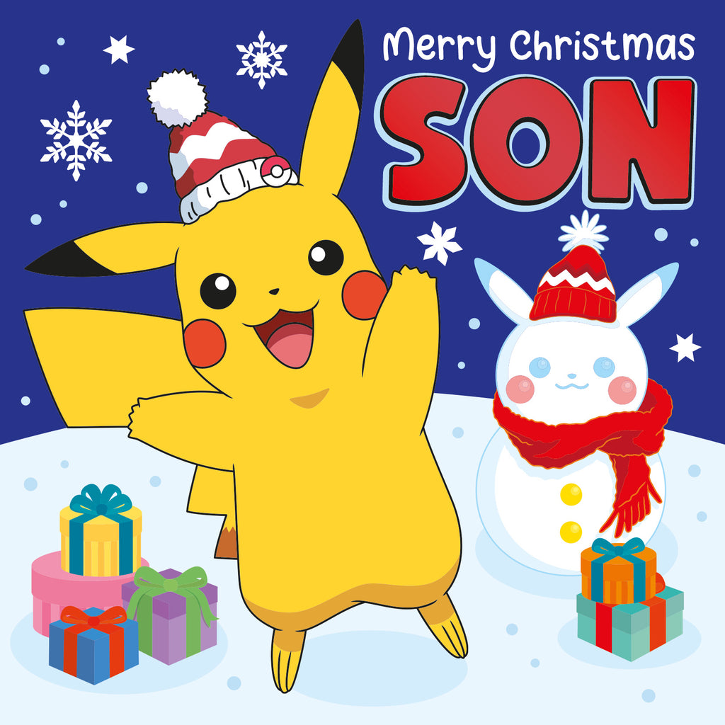 Pokemon Son Christmas Card