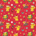 Pokemon Christmas Wrapping Paper 4m Roll - 3 Pack Bundle