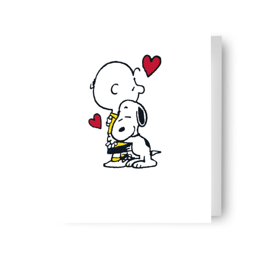 Peanuts 'Snoopy & Charlie Brown Hug' Blank Card