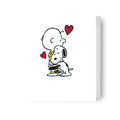 Peanuts 'Snoopy & Charlie Brown Hug' Blank Card