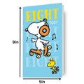 Peanuts Snoopy Age 8 Birthday Card