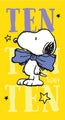Peanuts Snoopy 10th Birthday Card