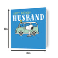 Peanuts Snoopy 'Husband' Birthday Card