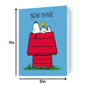 Peanuts Snoopy New Home Card
