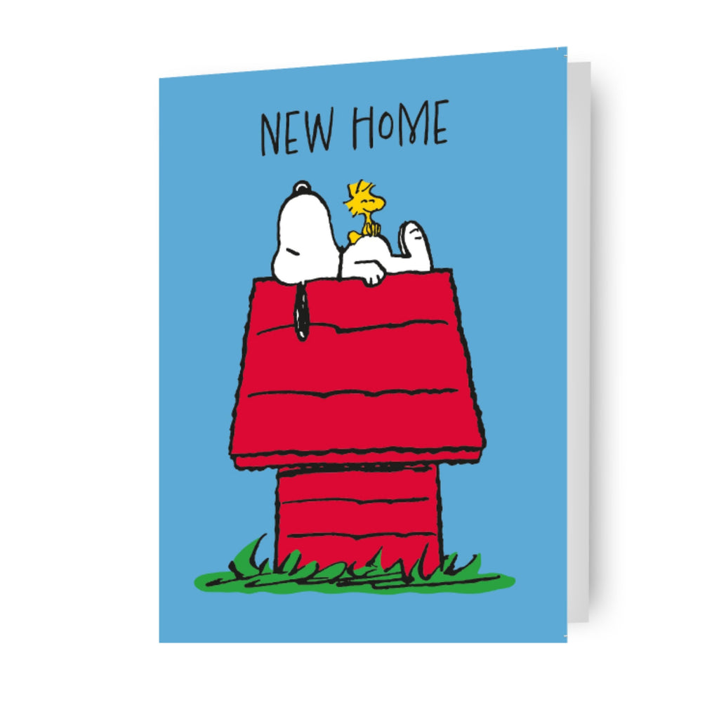 Peanuts Snoopy New Home Card