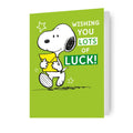 Peanuts Snoopy Good Luck Card