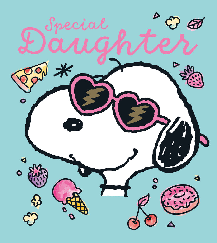 Peanuts Snoopy Daughter Birthday Card