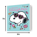 Peanuts Snoopy Daughter Birthday Card