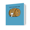 Peanuts Snoopy Dad Birthday Card