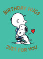 Peanuts Snoopy Birthday Card