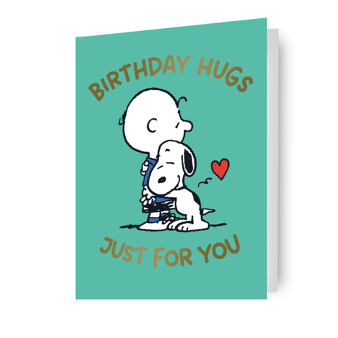 Peanuts Snoopy Birthday Card