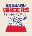 Peanuts Husband Birthday Card