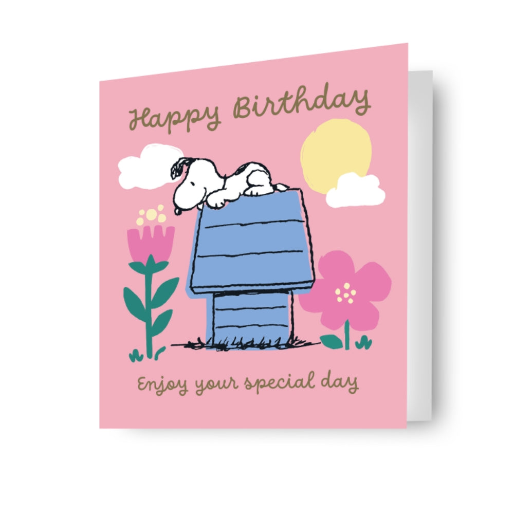 Peanuts Birthday Card
