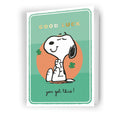 Peanuts Good Luck Card