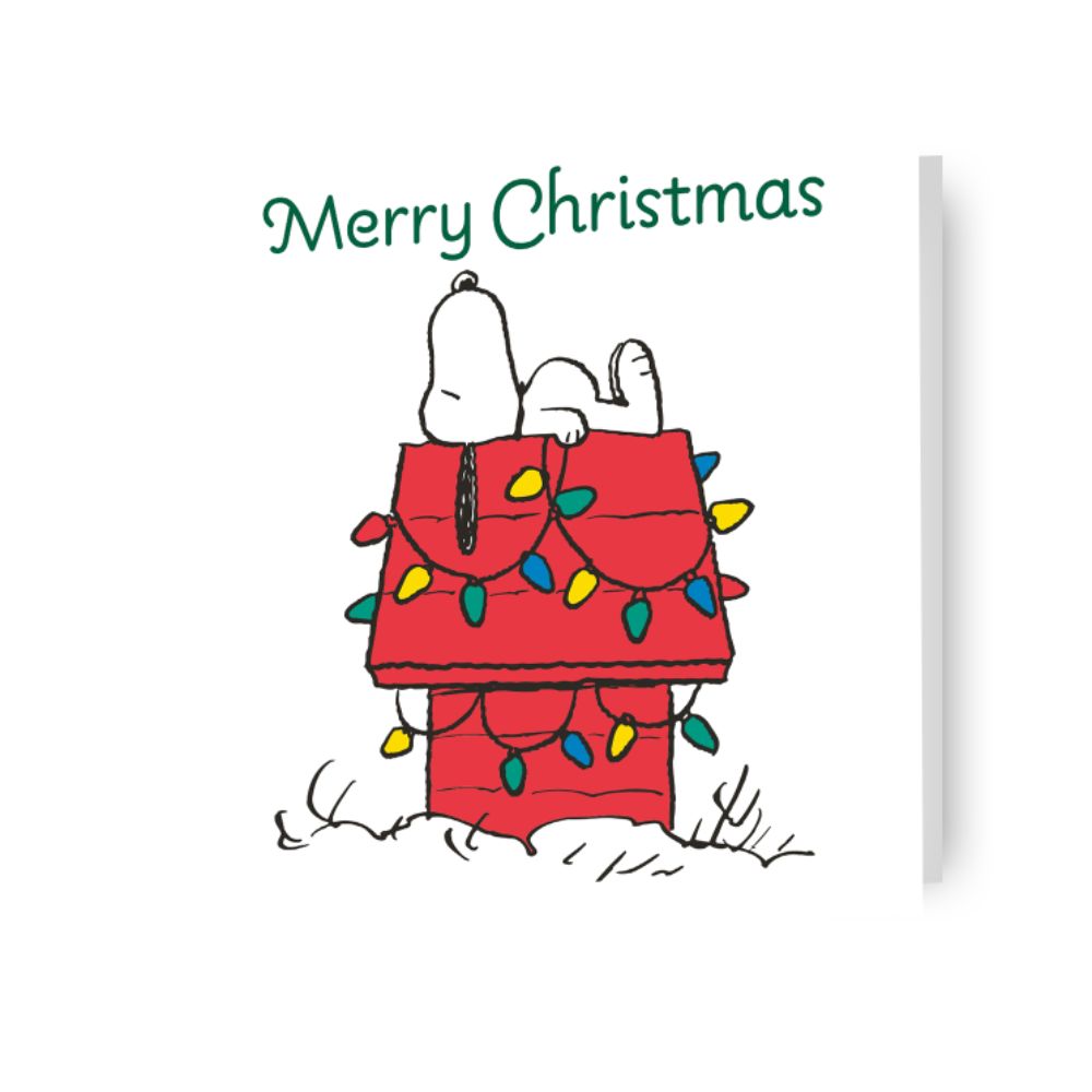 Peanuts Christmas Card