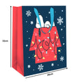 Peanuts Snoopy Christmas Medium Gift Bag