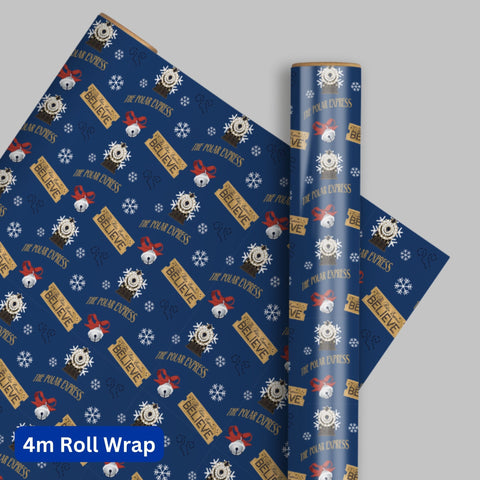 The Polar Express Wrapping Paper 4m Roll