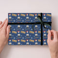 The Polar Express Wrapping Paper 4m Roll - 3 Pack Bundle