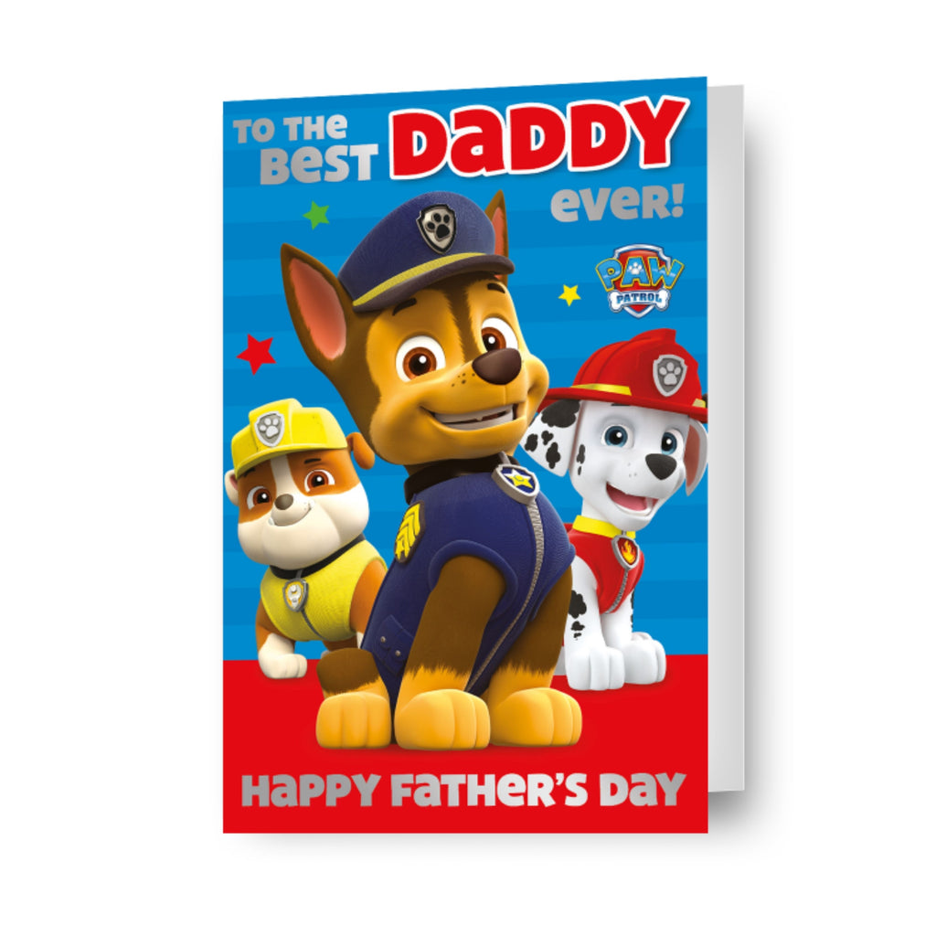 Paw Patrol 'Beste Papa' Vaderdagkaart