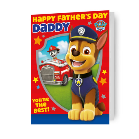 Paw Patrol 'You're The Best' Father's Day Card