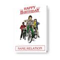Stranger Things Personalised Birthday Card