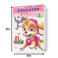 Paw Patrol 'Daughter' Christmas Card