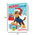 Paw Patrol Mummy 'From Your Little Boy' Pop Up Christmas Card