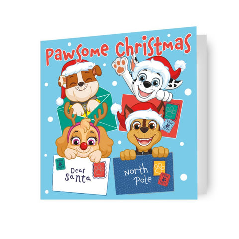 Paw Patrol Christmas Card