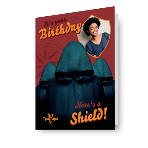 The Traitors Personalised Photo Upload Birthday Card