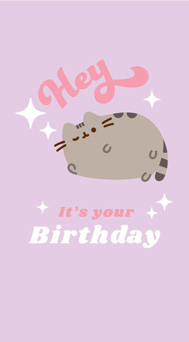 Pusheen Generic Birthday Card