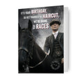 Peaky Blinders Races Birthday Card
