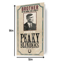 Peaky Blinders 'Brother' Birthday Card