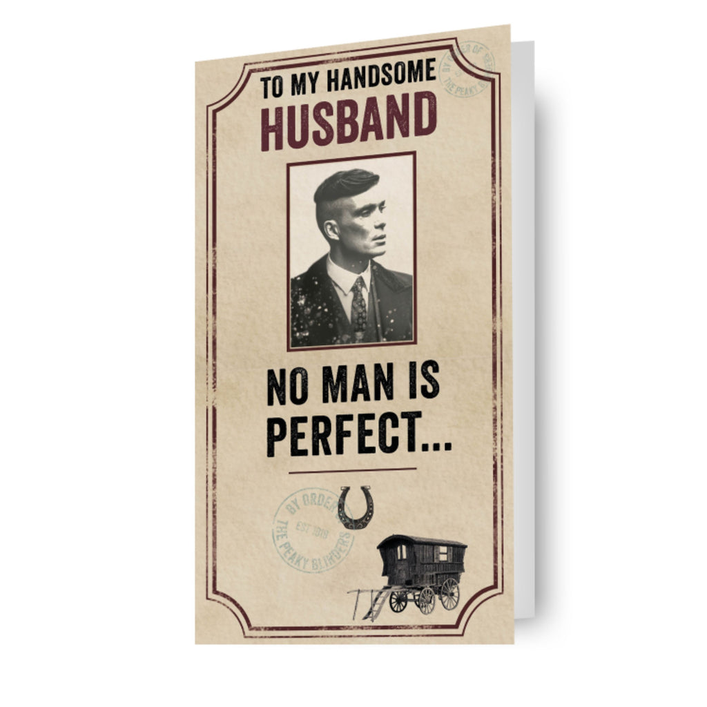 Peaky Blinders Husband Birthday Card