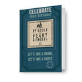 Peaky Blinders Birthday Card with Detachable Coaster