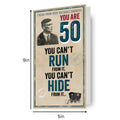 Peaky Blinders Age 50 Birthday Card