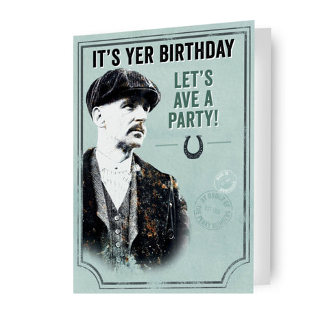 Peaky Blinders It's Yer Birthday Card