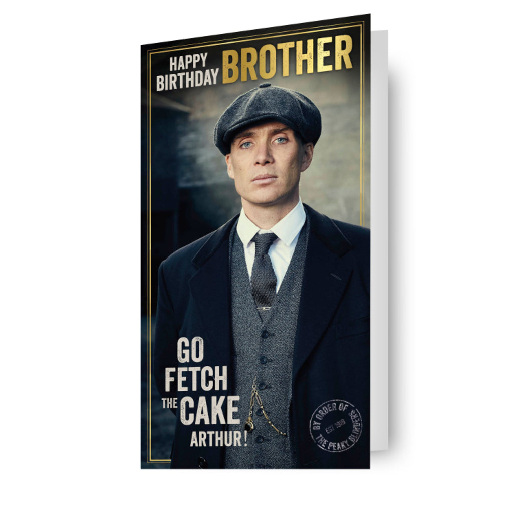 Peaky Blinders 'Brother' Birthday Card