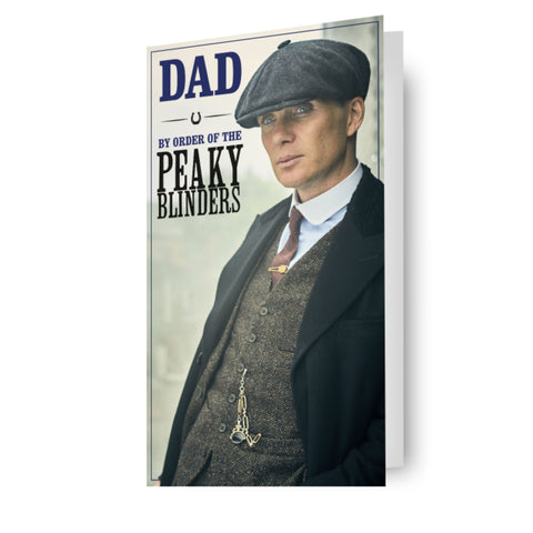Peaky Blinders Dad Birthday Card