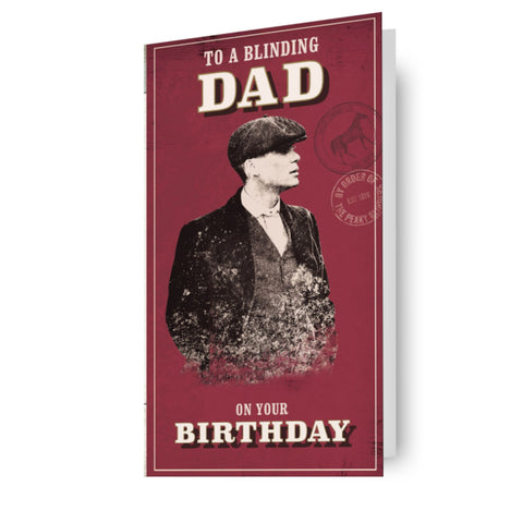 Peaky Blinders 'Dad' Birthday Card