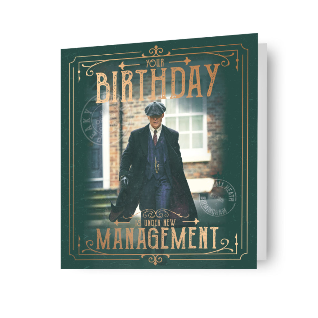 Peaky Blinders Birthday Card