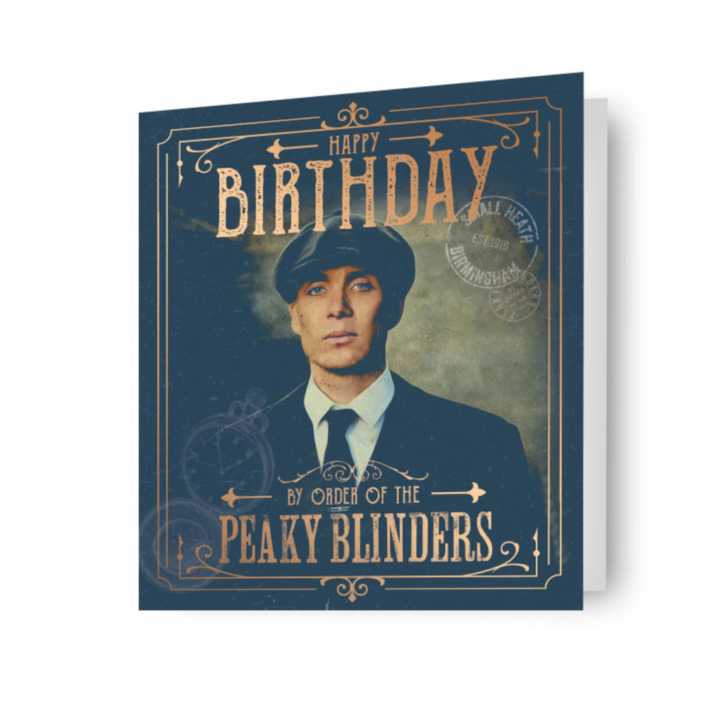Peaky Blinders Birthday Card