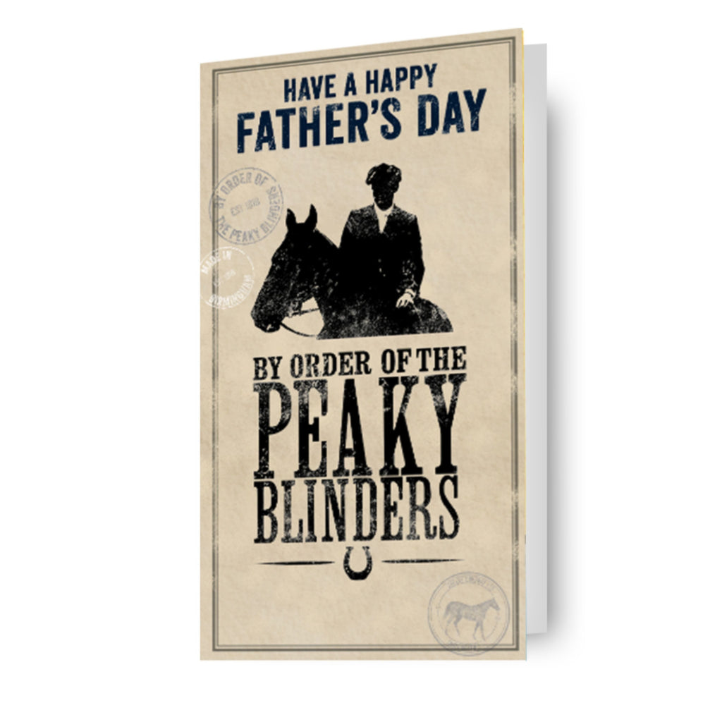 Biglietto per la festa del papà di Peaky Blinders