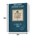 Peaky Blinders 'A Toast To You!' Father's Day Card with Beer Mat