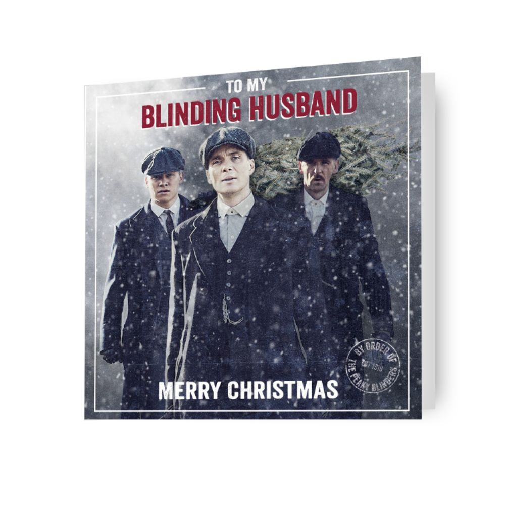 Peaky Blinders Husband Christmas Card