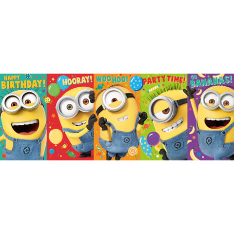 Minions Film Uitvouwbare Verjaardagskaart