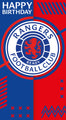 Glasgow Rangers FC Birthday Card