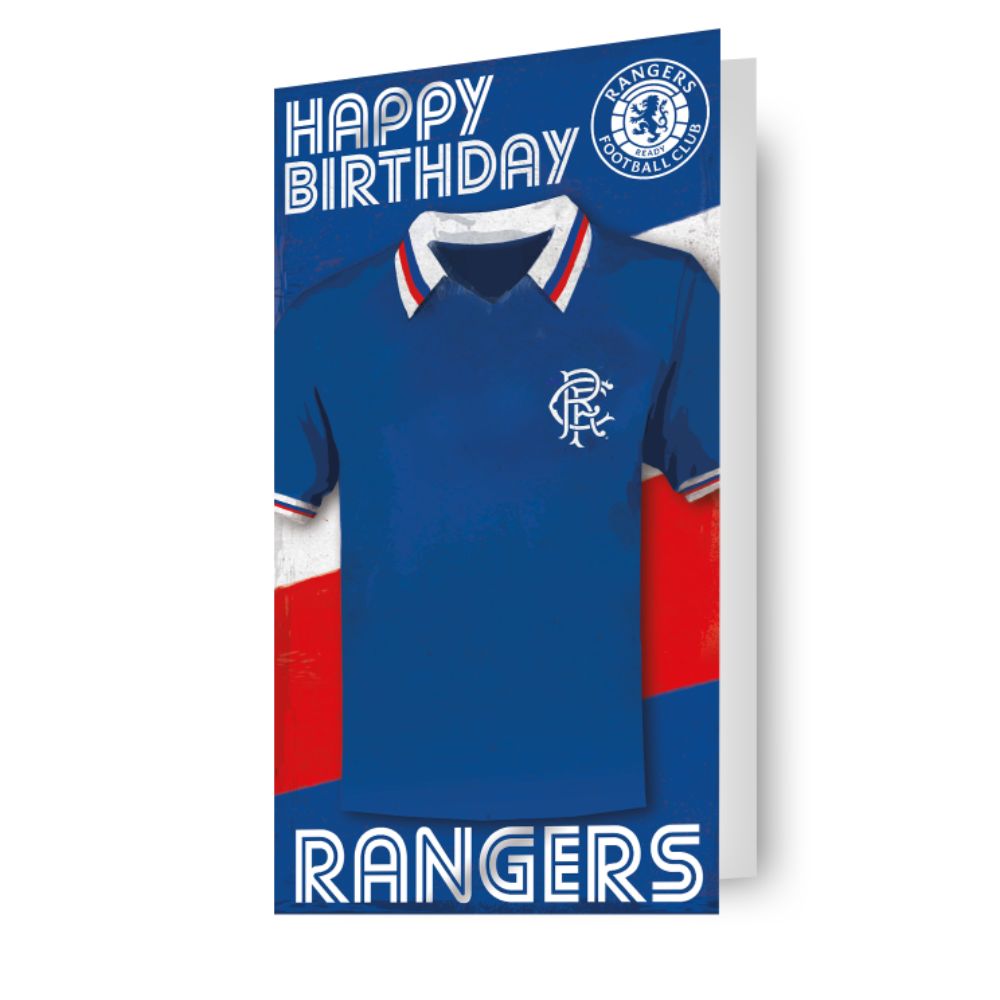 Glasgow Rangers FC Birthday Card