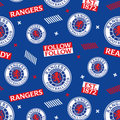 Glasgow Rangers FC 4 Sheets & 4 Tags Gift Wrap Bundle