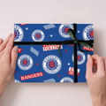Glasgow Rangers FC 4 Sheets & 4 Tags Gift Wrap Bundle
